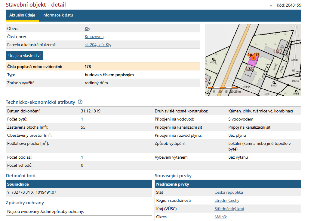 house for sale, 55 m², Kly, Středočeský Region house for sale, 55 m², Kly, Středočeský Region