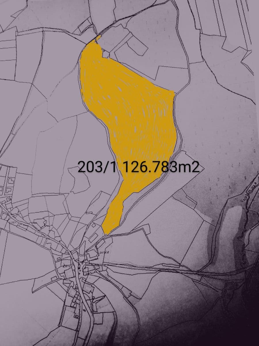 plot for sale, 126,783 m², Žirov, Vysočina Region plot for sale, 126,783 m², Žirov, Vysočina Region