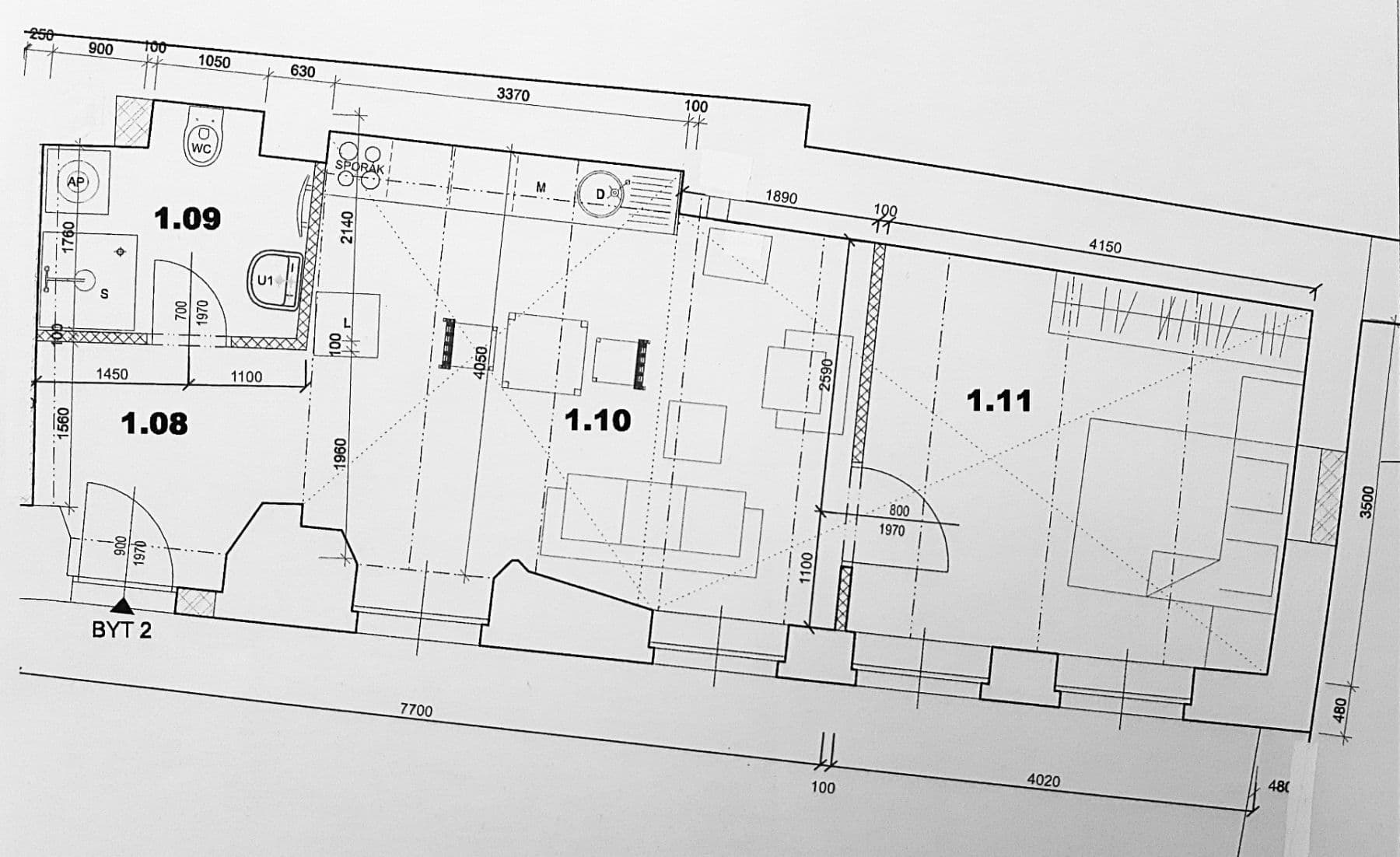 1 bedroom flat to rent, 45 m², Chržínská, Velvary, Středočeský Region 1 bedroom flat to rent, 45 m², Chržínská, Velvary, Středočeský Region