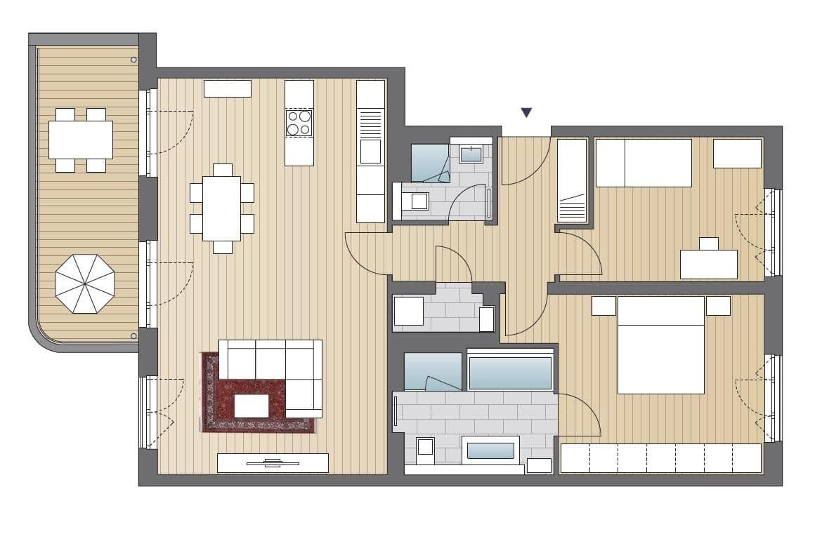 3 bedroom flat to rent, 108 m², Beuthstr. 14, Berlrin, Berlin 3 bedroom flat to rent, 108 m², Beuthstr. 14, Berlrin, Berlin