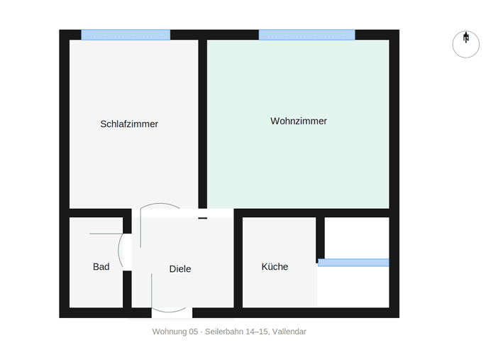 2 bedroom flat to rent, 34 m², Seilerbahn 14-15, Vallendar, Rhineland-Palatinate 2 bedroom flat to rent, 34 m², Seilerbahn 14-15, Vallendar, Rhineland-Palatinate