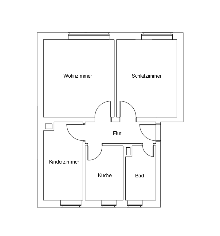 3 bedroom flat to rent, 60 m², Birkenstraße 1, Groß Kreutz (Havel), Brandenburg 3 bedroom flat to rent, 60 m², Birkenstraße 1, Groß Kreutz (Havel), Brandenburg