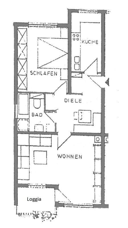 2 bedroom flat to rent, 61 m², Happurger Straße 4, Nürnberg, Bavaria 2 bedroom flat to rent, 61 m², Happurger Straße 4, Nürnberg, Bavaria