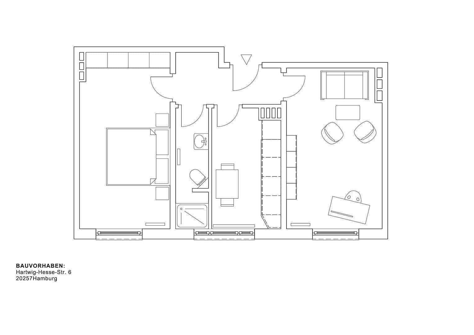 2 bedroom flat for sale, 49 m², Hamburg, Hamburg 2 bedroom flat for sale, 49 m², Hamburg, Hamburg