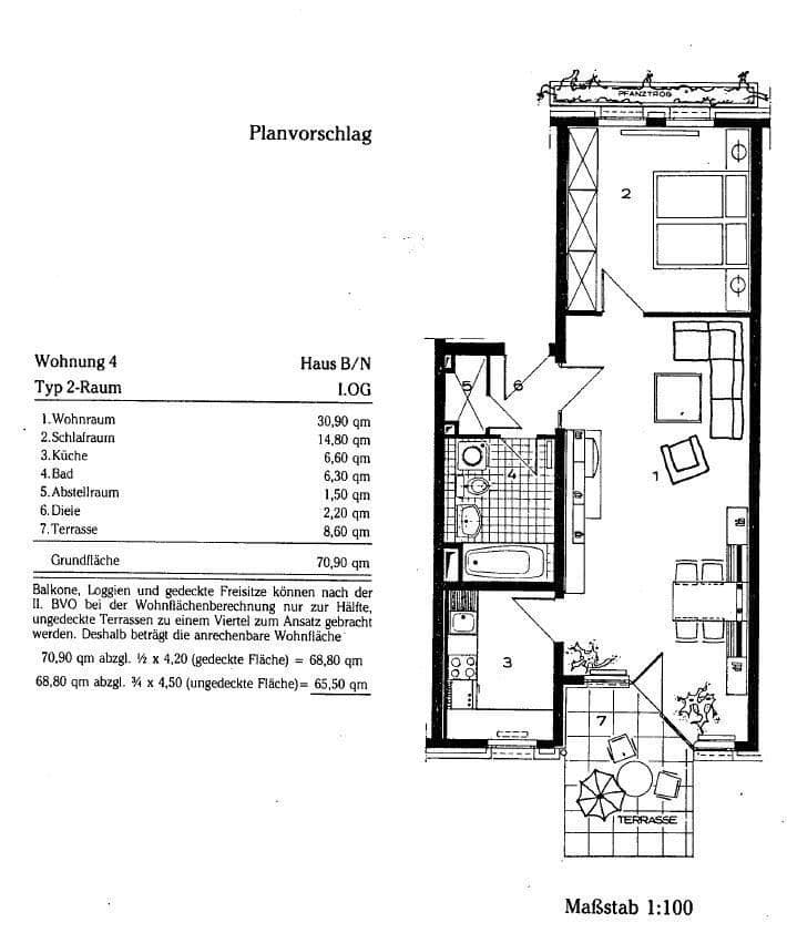 2 bedroom flat to rent, 65 m², Hansastraße 124, Krefeld, North Rhine-Westphalia 2 bedroom flat to rent, 65 m², Hansastraße 124, Krefeld, North Rhine-Westphalia