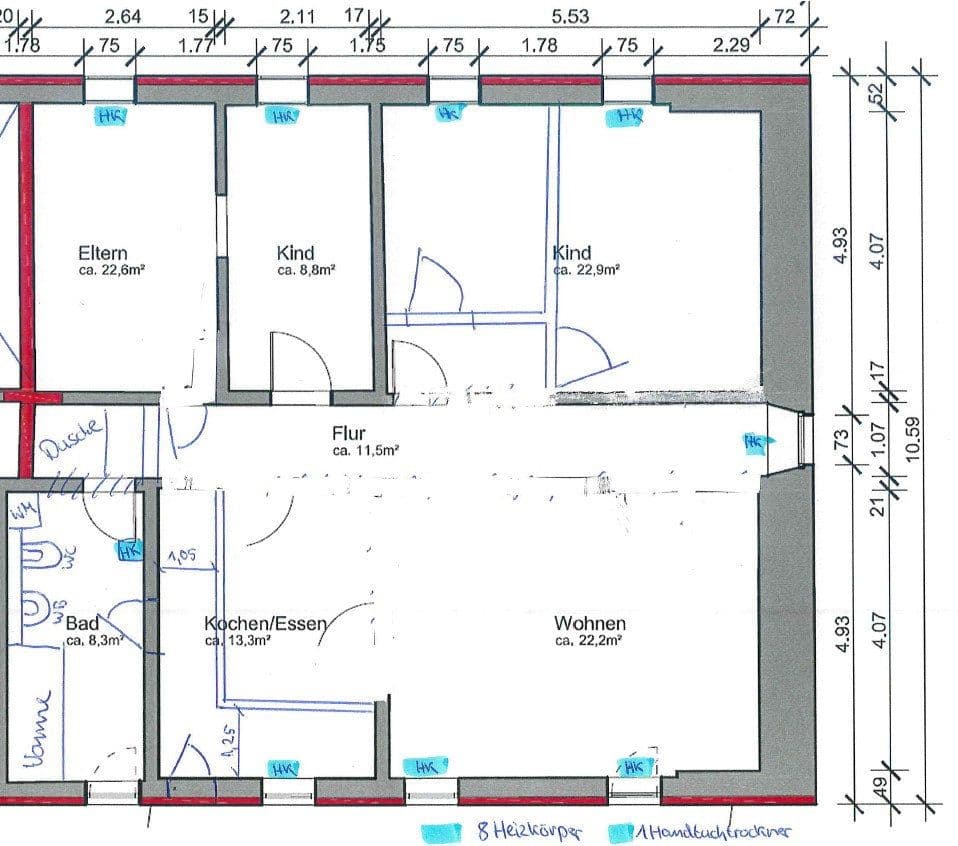 4 bedroom flat to rent, 115 m², Pirnaer Landstraße 14, Stolpen, Saxony 4 bedroom flat to rent, 115 m², Pirnaer Landstraße 14, Stolpen, Saxony