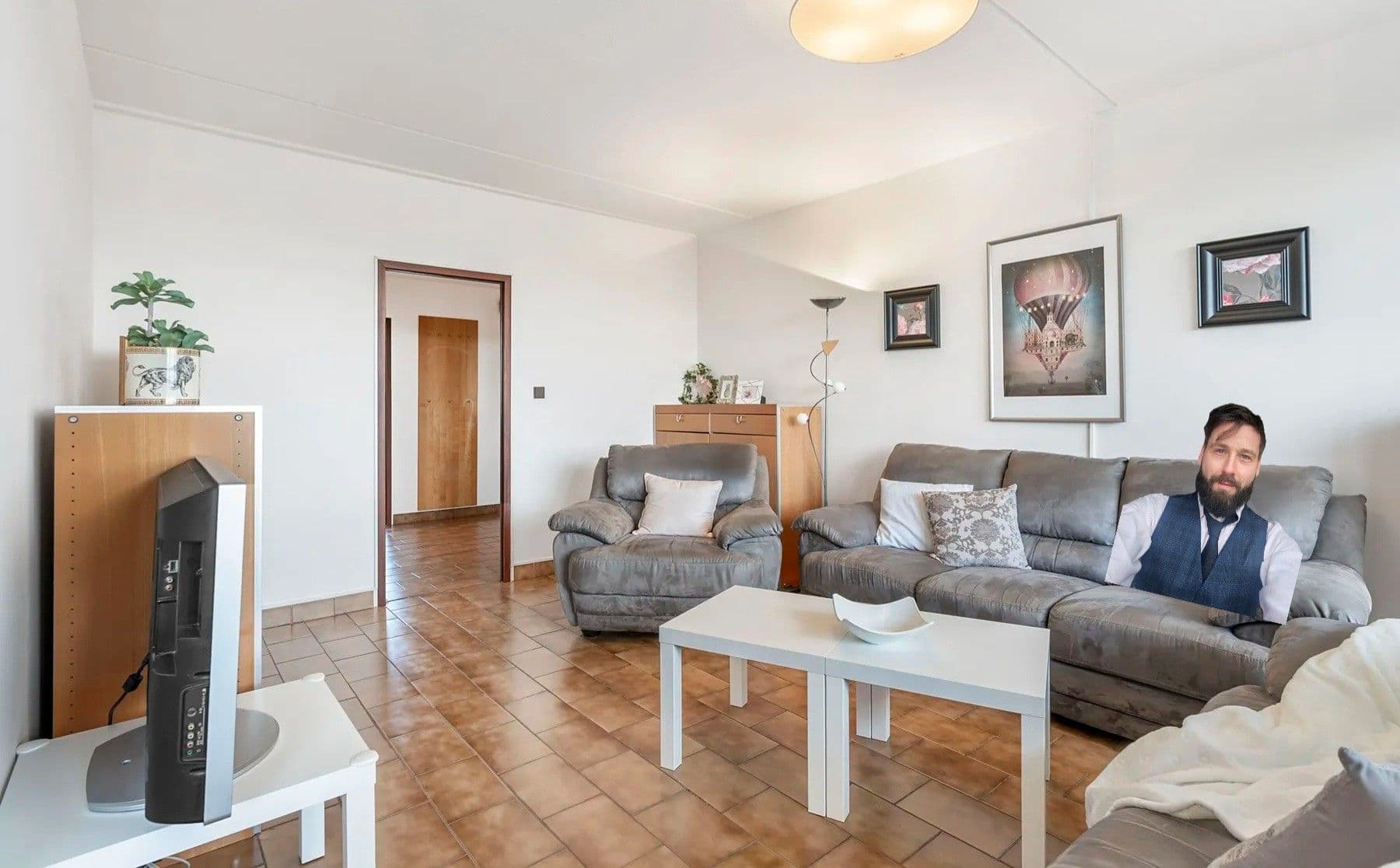 3 bedroom flat to rent, 88 m², Chalabalova, Prague, Prague 3 bedroom flat to rent, 88 m², Chalabalova, Prague, Prague