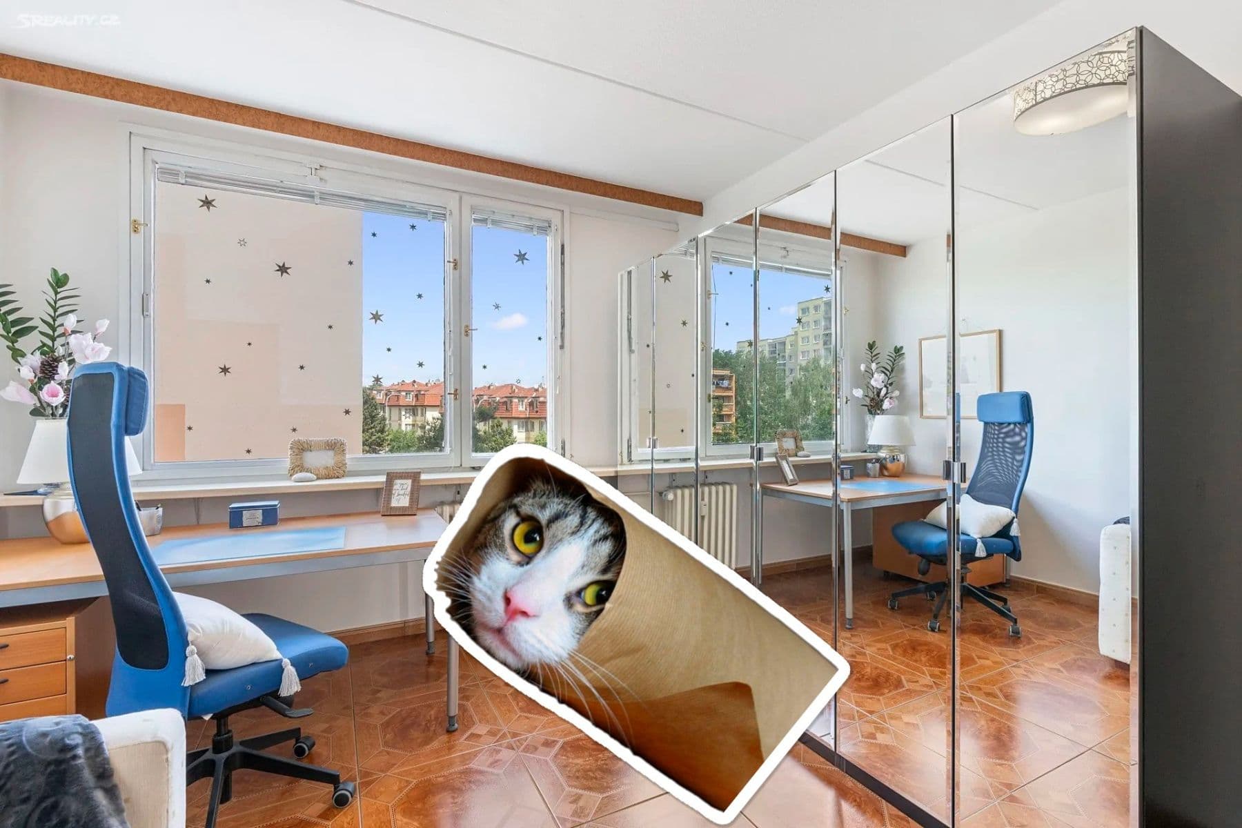 3 bedroom flat to rent, 88 m², Chalabalova, Prague, Prague 3 bedroom flat to rent, 88 m², Chalabalova, Prague, Prague