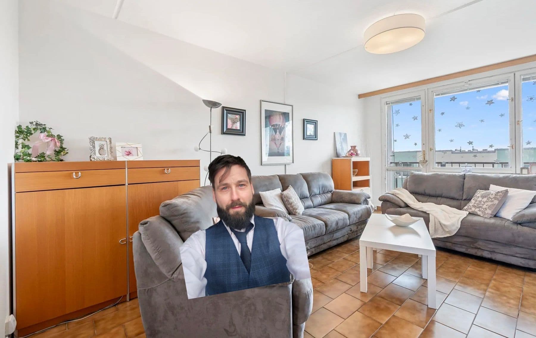 3 bedroom flat to rent, 88 m², Chalabalova, Prague, Prague 3 bedroom flat to rent, 88 m², Chalabalova, Prague, Prague