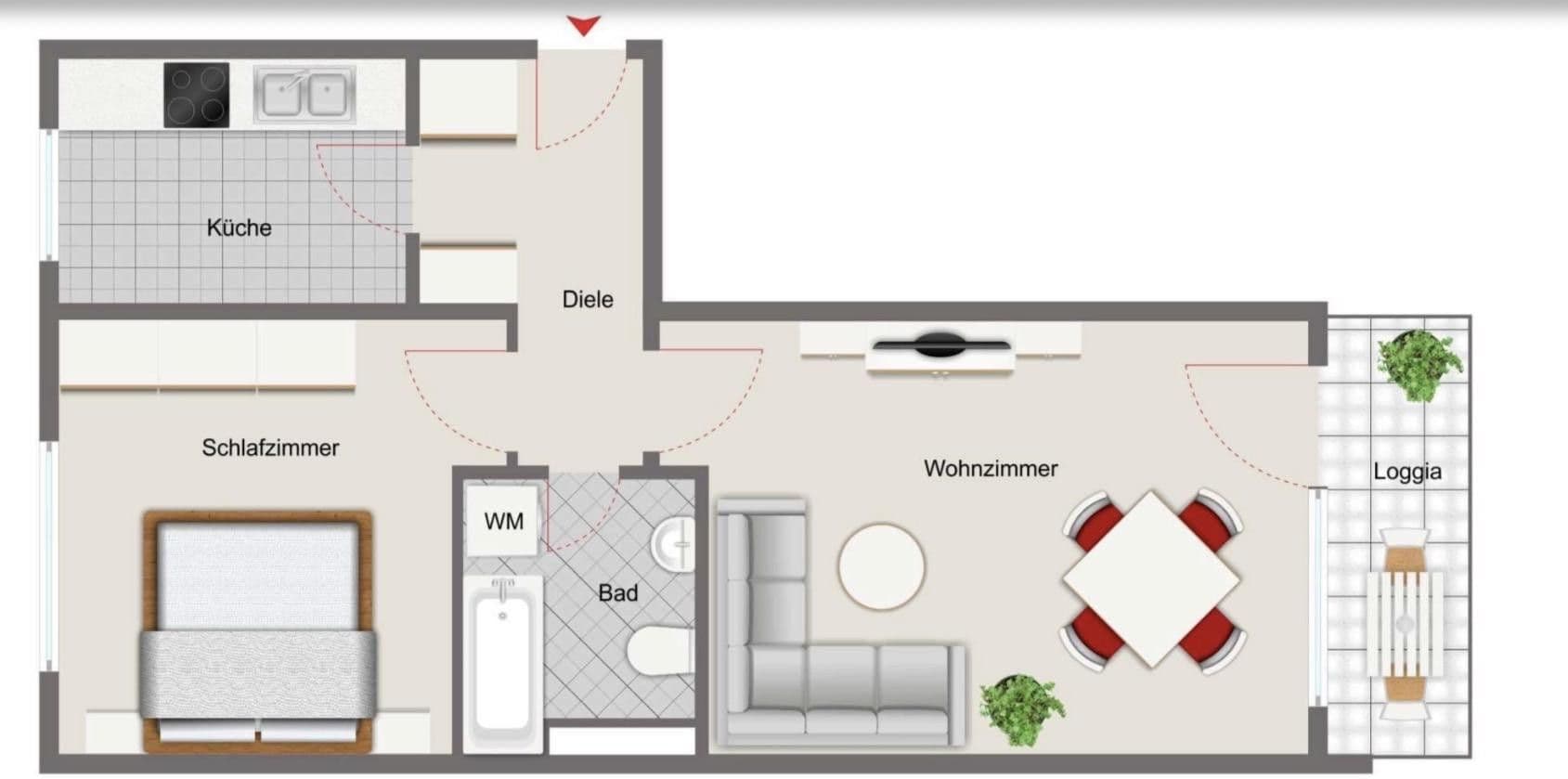 2 bedroom flat to rent, 66 m², Theodor-Heuss-Str., Fürstenfeldbrück, Bavaria 2 bedroom flat to rent, 66 m², Theodor-Heuss-Str., Fürstenfeldbrück, Bavaria