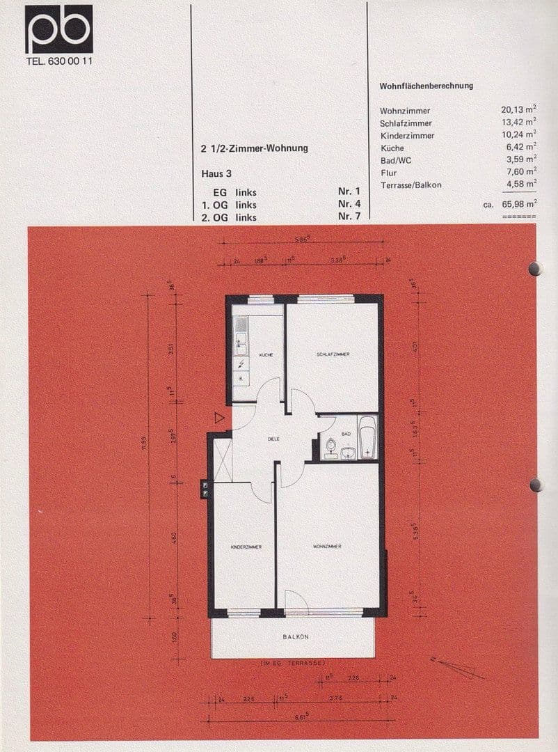 3 bedroom flat for sale, 66 m², Von-Sauer-Str. 36, Hamburg, Hamburg 3 bedroom flat for sale, 66 m², Von-Sauer-Str. 36, Hamburg, Hamburg