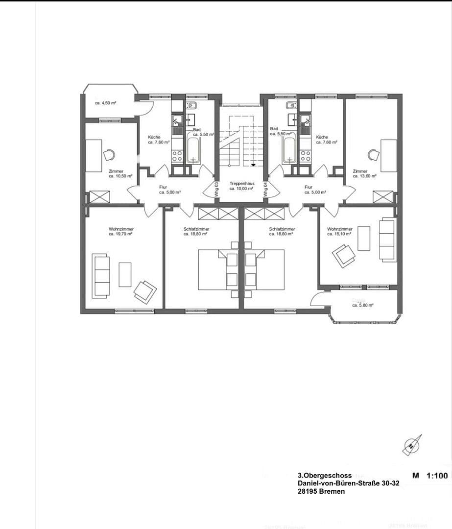 house for sale, 1,066 m², RESERVIERT!!!! Daniel-von-Büren-Straße 30-32, Bremen, Bremen house for sale, 1,066 m², RESERVIERT!!!! Daniel-von-Büren-Straße 30-32, Bremen, Bremen