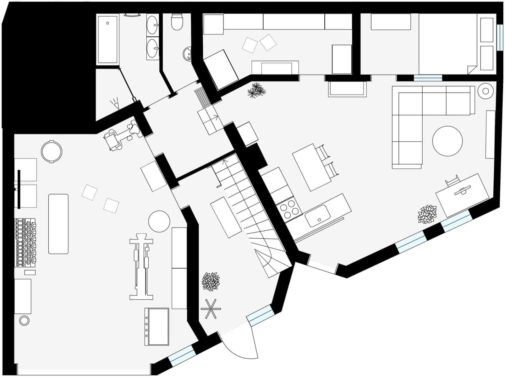 1 bedroom with open-plan kitchen flat for sale, 71 m², Podstránská, Brno, Jihomoravský Region 1 bedroom with open-plan kitchen flat for sale, 71 m², Podstránská, Brno, Jihomoravský Region