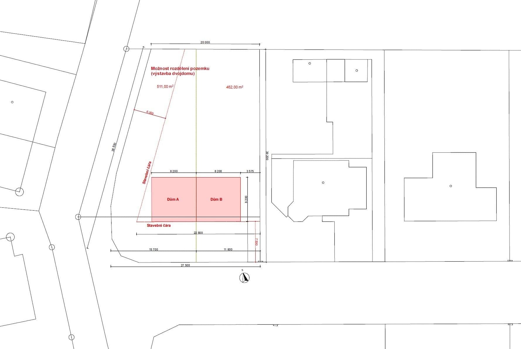 plot for sale, 973 m², Tršice, Olomoucký Region plot for sale, 973 m², Tršice, Olomoucký Region
