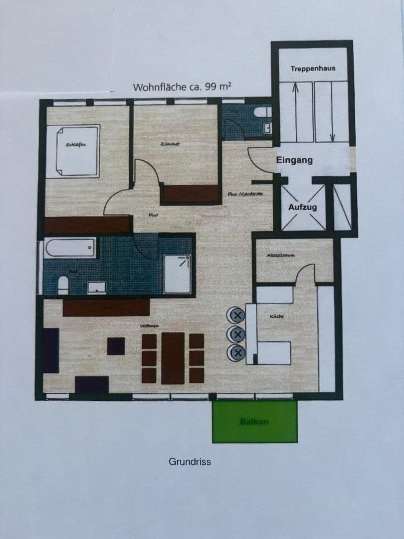 3 bedroom flat for sale, 99 m², Berliner Promenade, Saarbrücken, Saarland 3 bedroom flat for sale, 99 m², Berliner Promenade, Saarbrücken, Saarland