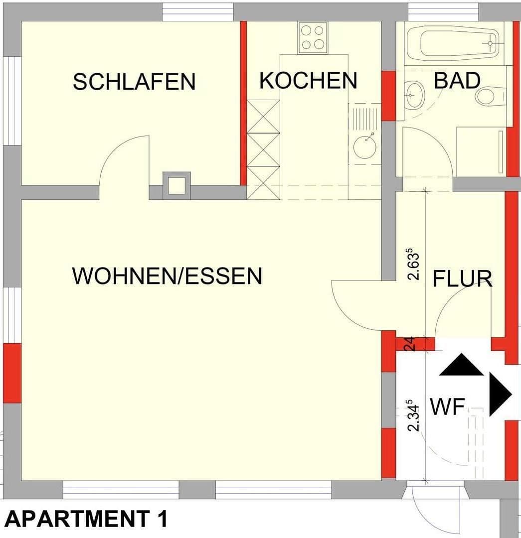2 bedroom flat to rent, 70 m², Norath, Rhineland-Palatinate 2 bedroom flat to rent, 70 m², Norath, Rhineland-Palatinate
