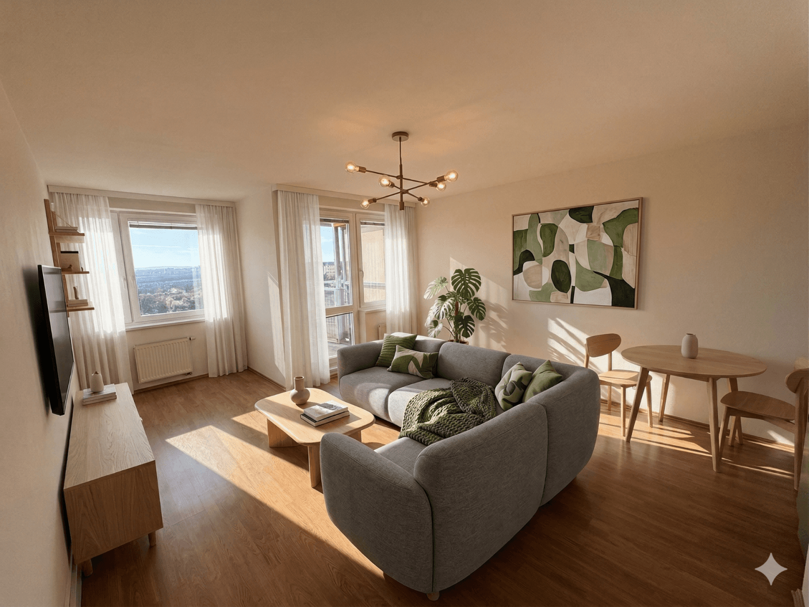 1 bedroom with open-plan kitchen flat to rent, 54 m², Symfonická, Prague, Prague 1 bedroom with open-plan kitchen flat to rent, 54 m², Symfonická, Prague, Prague