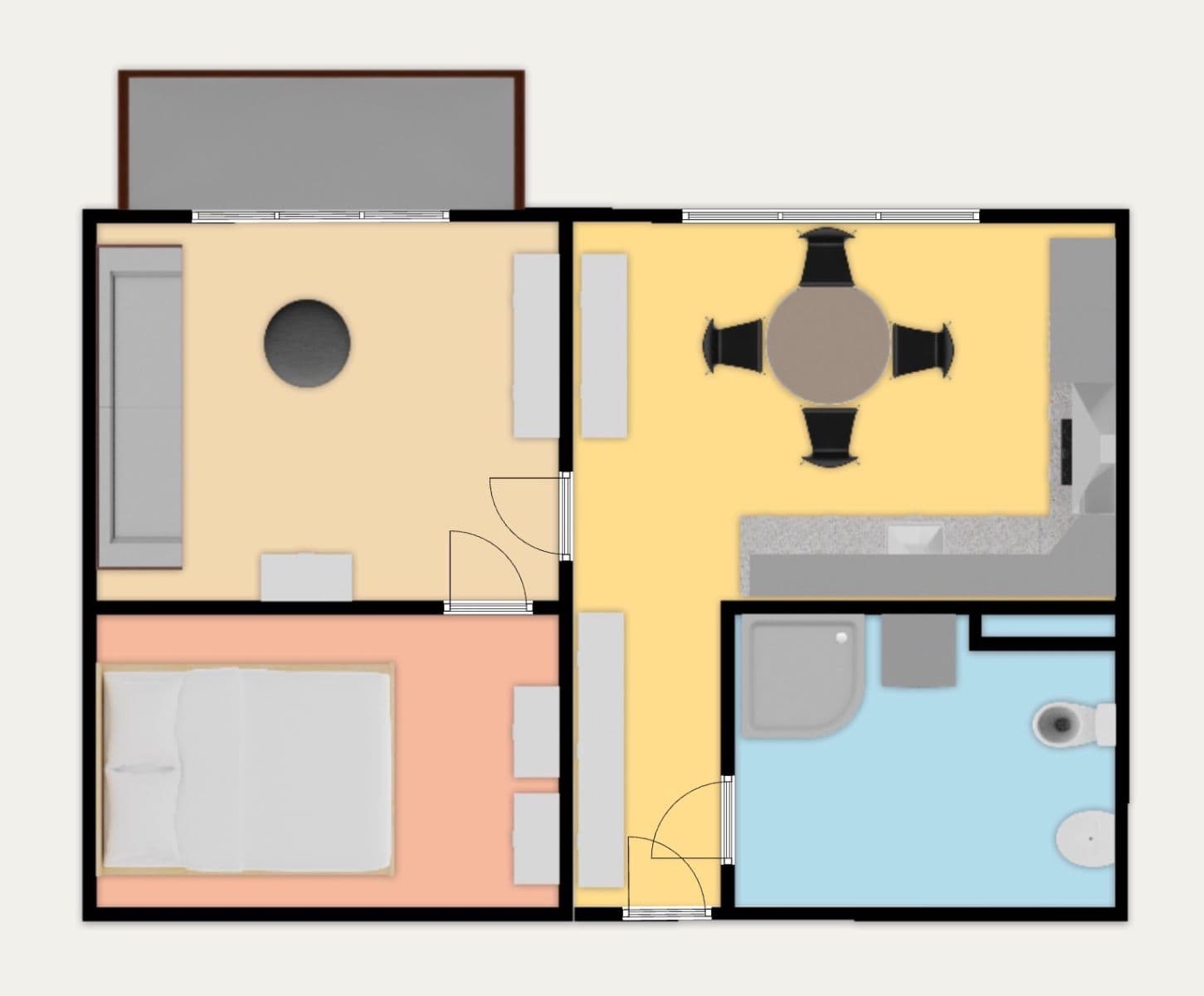 1 bedroom flat for sale, 36 m², Vrchlického, Třeboň, Jihočeský Region 1 bedroom flat for sale, 36 m², Vrchlického, Třeboň, Jihočeský Region