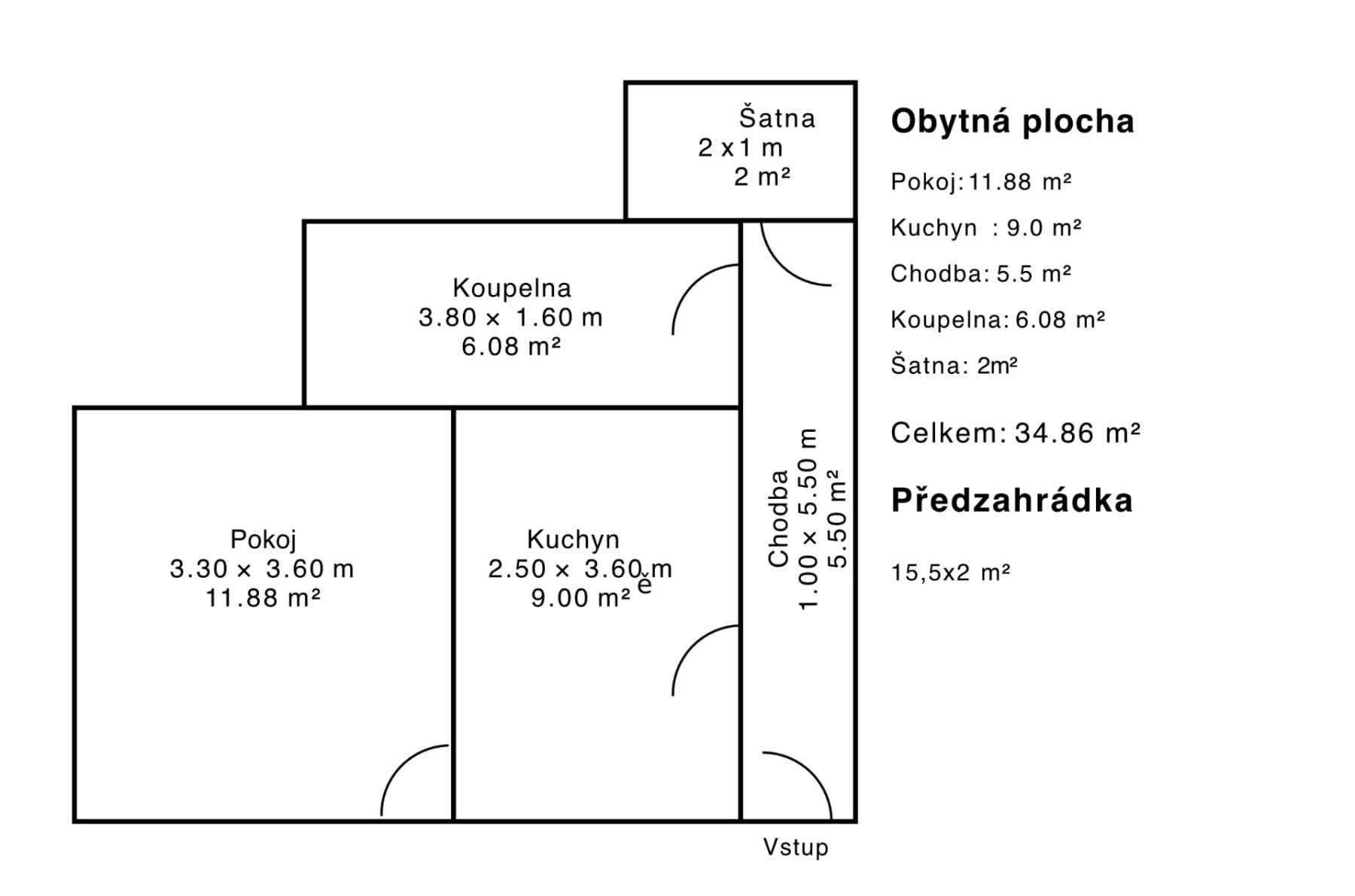 1 bedroom flat to rent, 35 m², Dřínová, Brno, Jihomoravský Region 1 bedroom flat to rent, 35 m², Dřínová, Brno, Jihomoravský Region