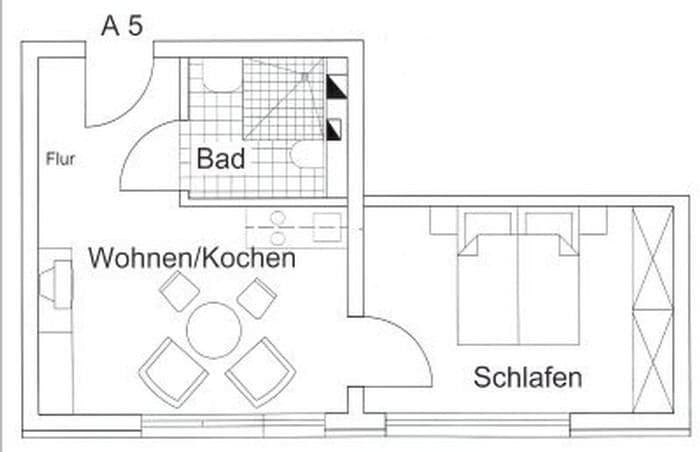 1 bedroom flat to rent, 23 m², Ostbahnhofstr. 20A, Eilenburg, Saxony 1 bedroom flat to rent, 23 m², Ostbahnhofstr. 20A, Eilenburg, Saxony