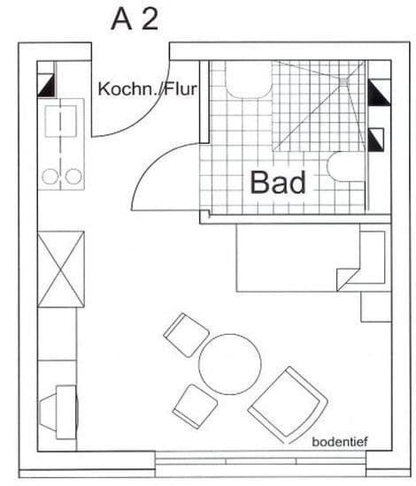 1 bedroom flat to rent, 23 m², Ostbahnhofstr. 20A, Eilenburg, Saxony 1 bedroom flat to rent, 23 m², Ostbahnhofstr. 20A, Eilenburg, Saxony