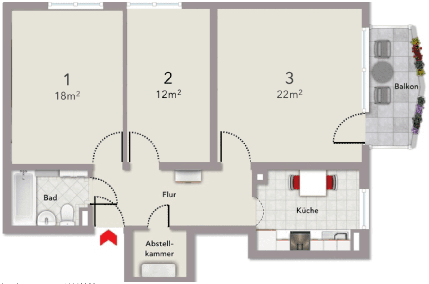 flat to rent, 12 m², Am Schwarzenberg 4, Würzburg, Bavaria flat to rent, 12 m², Am Schwarzenberg 4, Würzburg, Bavaria