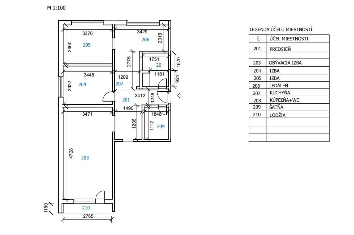 3 bedroom flat to rent, 62 m², Vyšné fabriky, Liptovský Hrádok, Žilinský Region 3 bedroom flat to rent, 62 m², Vyšné fabriky, Liptovský Hrádok, Žilinský Region