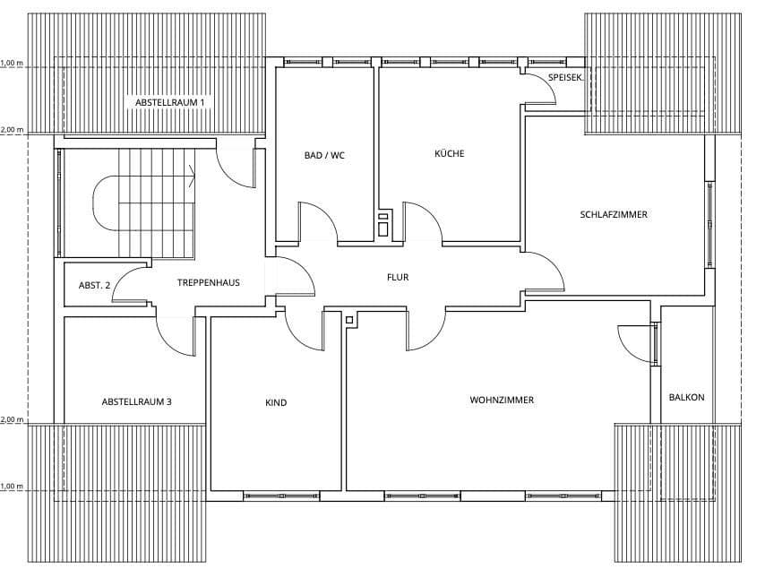 4 bedroom flat to rent, 111 m², Villbacher Str. 44, Bad Orb, Hesse 4 bedroom flat to rent, 111 m², Villbacher Str. 44, Bad Orb, Hesse