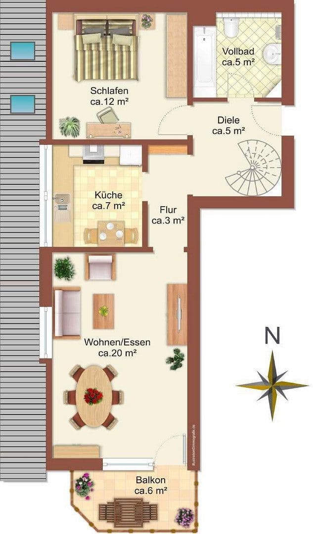 3 bedroom flat for sale, 100 m², Hamburg, Hamburg 3 bedroom flat for sale, 100 m², Hamburg, Hamburg