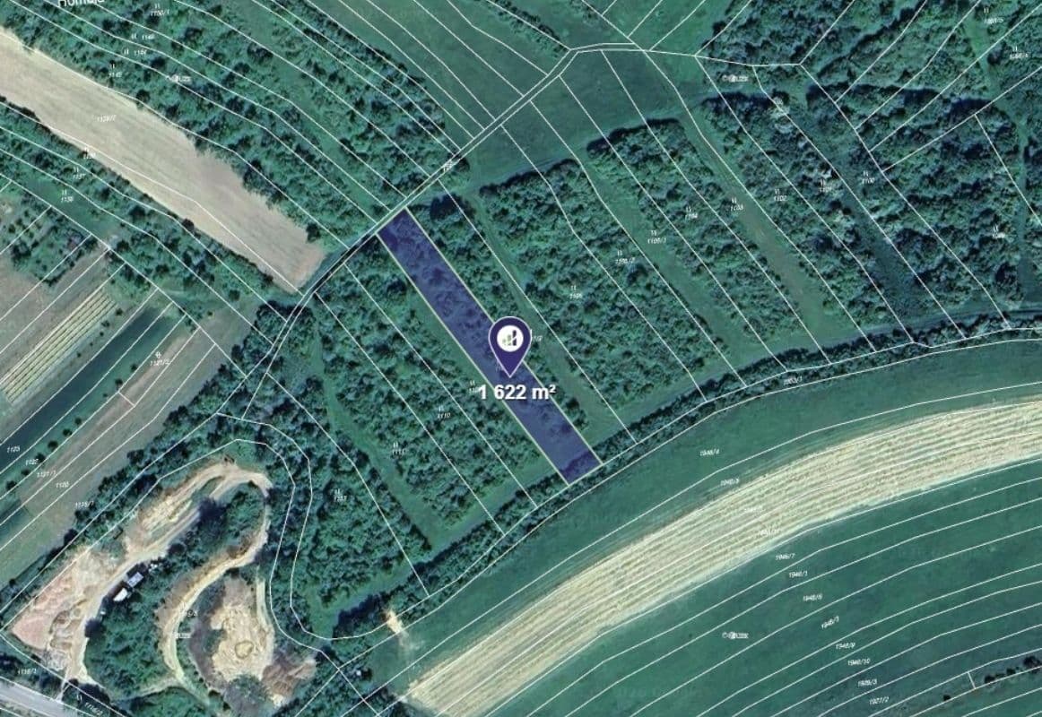 plot for sale, 1,622 m², Dambořice, Jihomoravský Region plot for sale, 1,622 m², Dambořice, Jihomoravský Region