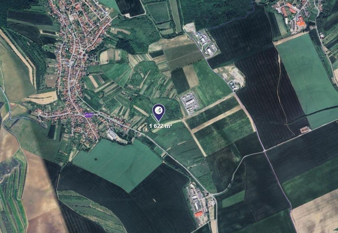 plot for sale, 1,622 m², Dambořice, Jihomoravský Region plot for sale, 1,622 m², Dambořice, Jihomoravský Region