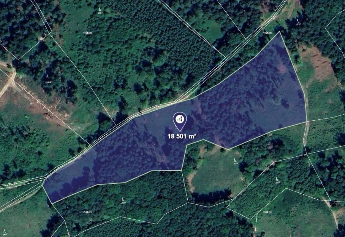 plot for sale, 18,501 m², Jasenná, Zlínský Region plot for sale, 18,501 m², Jasenná, Zlínský Region