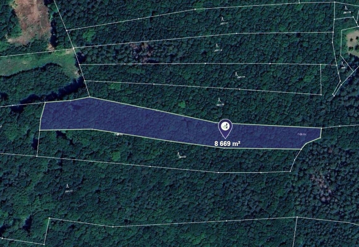 plot for sale, 8,669 m², Jasenná, Zlínský Region plot for sale, 8,669 m², Jasenná, Zlínský Region