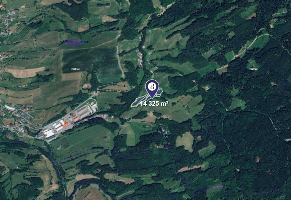plot for sale, 14,325 m², Jasenná, Zlínský Region plot for sale, 14,325 m², Jasenná, Zlínský Region