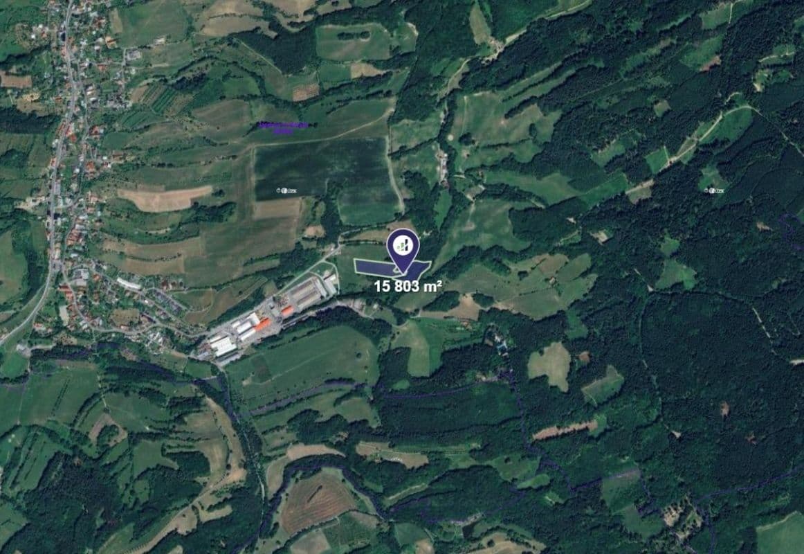plot for sale, 15,803 m², Jasenná, Zlínský Region plot for sale, 15,803 m², Jasenná, Zlínský Region