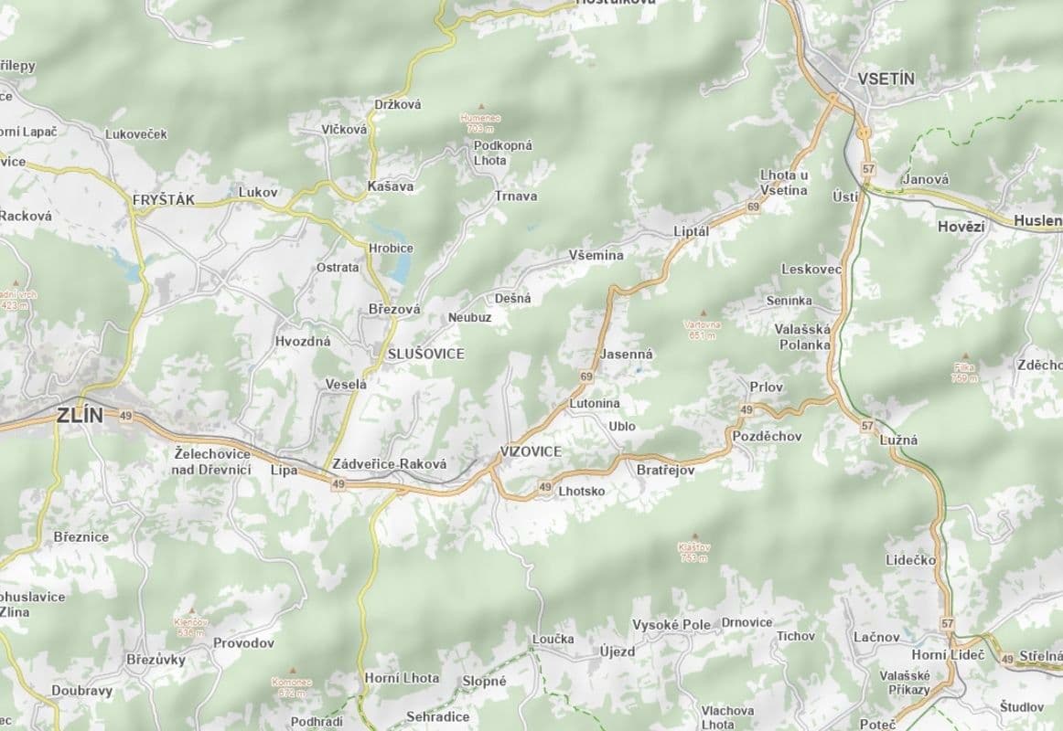 plot for sale, 15,803 m², Jasenná, Zlínský Region plot for sale, 15,803 m², Jasenná, Zlínský Region