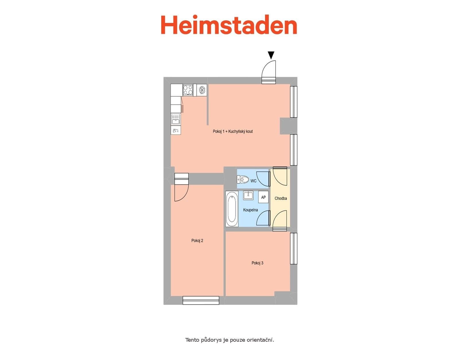 2 bedroom with open-plan kitchen flat to rent, 72 m², Kolmá, Havířov, Moravskoslezský Region 2 bedroom with open-plan kitchen flat to rent, 72 m², Kolmá, Havířov, Moravskoslezský Region