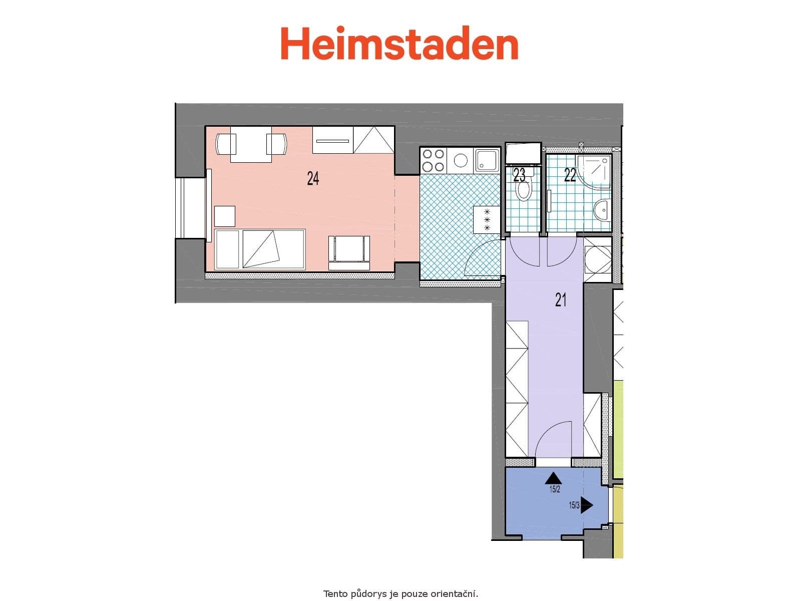 Studio flat to rent, 32 m², Marxova, Havířov, Moravskoslezský Region Studio flat to rent, 32 m², Marxova, Havířov, Moravskoslezský Region