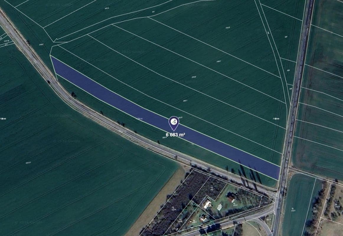 plot for sale, 6,683 m², Žehuň, Středočeský Region plot for sale, 6,683 m², Žehuň, Středočeský Region