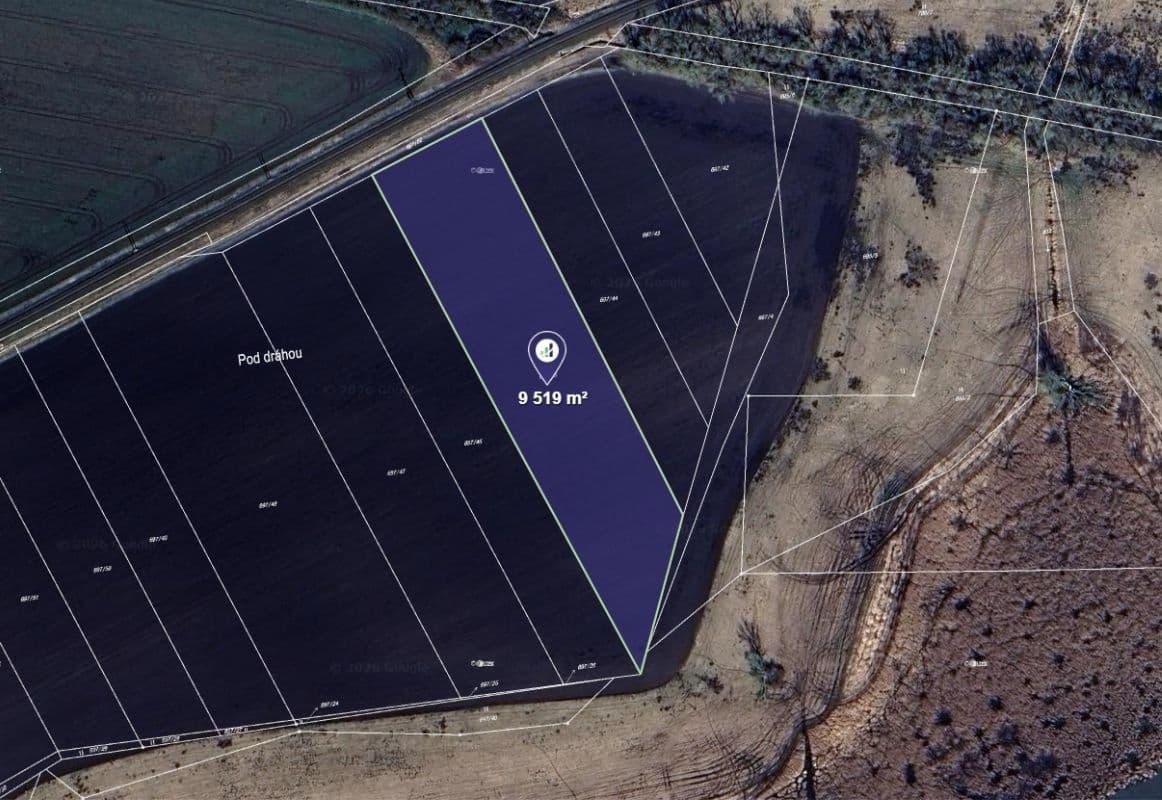 plot for sale, 9,519 m², Žehuň, Středočeský Region plot for sale, 9,519 m², Žehuň, Středočeský Region