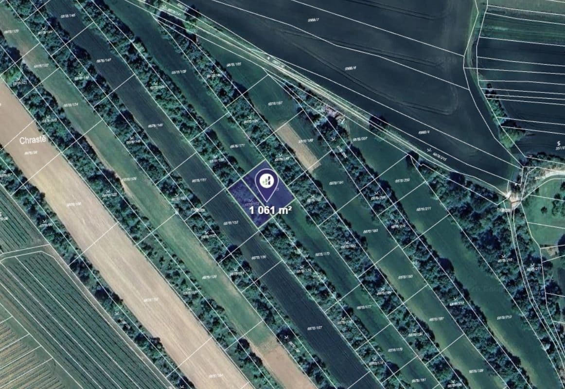 plot for sale, 1,061 m², Dambořice, Jihomoravský Region plot for sale, 1,061 m², Dambořice, Jihomoravský Region