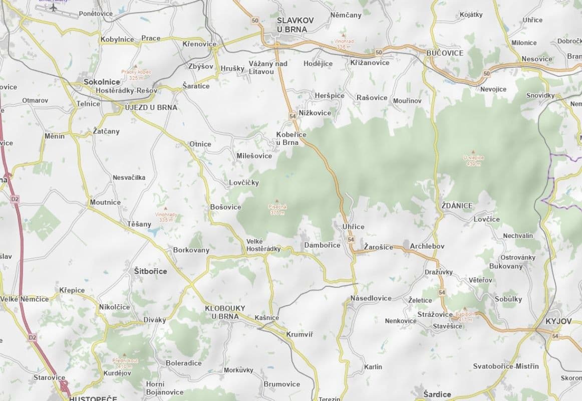 plot for sale, 1,061 m², Dambořice, Jihomoravský Region plot for sale, 1,061 m², Dambořice, Jihomoravský Region