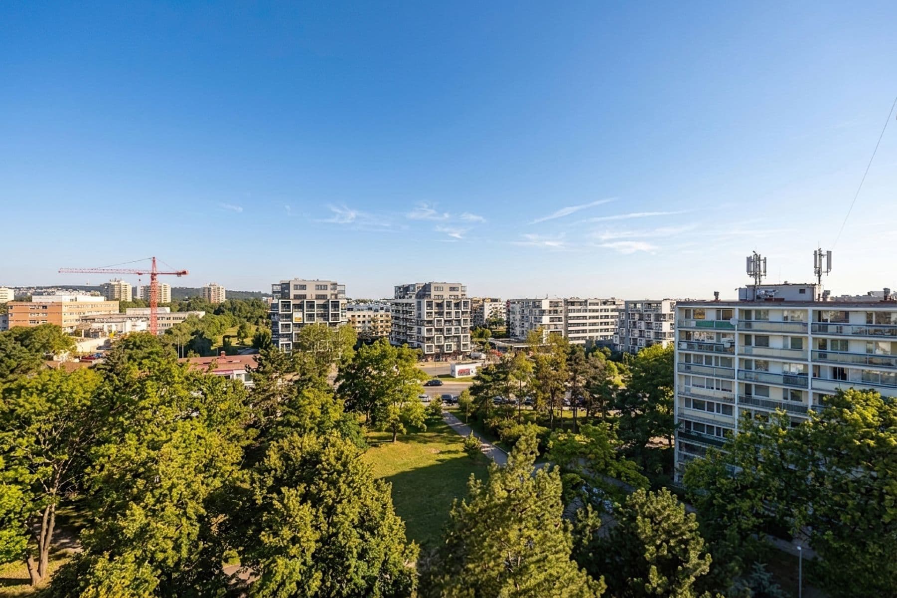 2 bedroom with open-plan kitchen flat for sale, 76 m², Šluknovská, Prague, Prague 2 bedroom with open-plan kitchen flat for sale, 76 m², Šluknovská, Prague, Prague