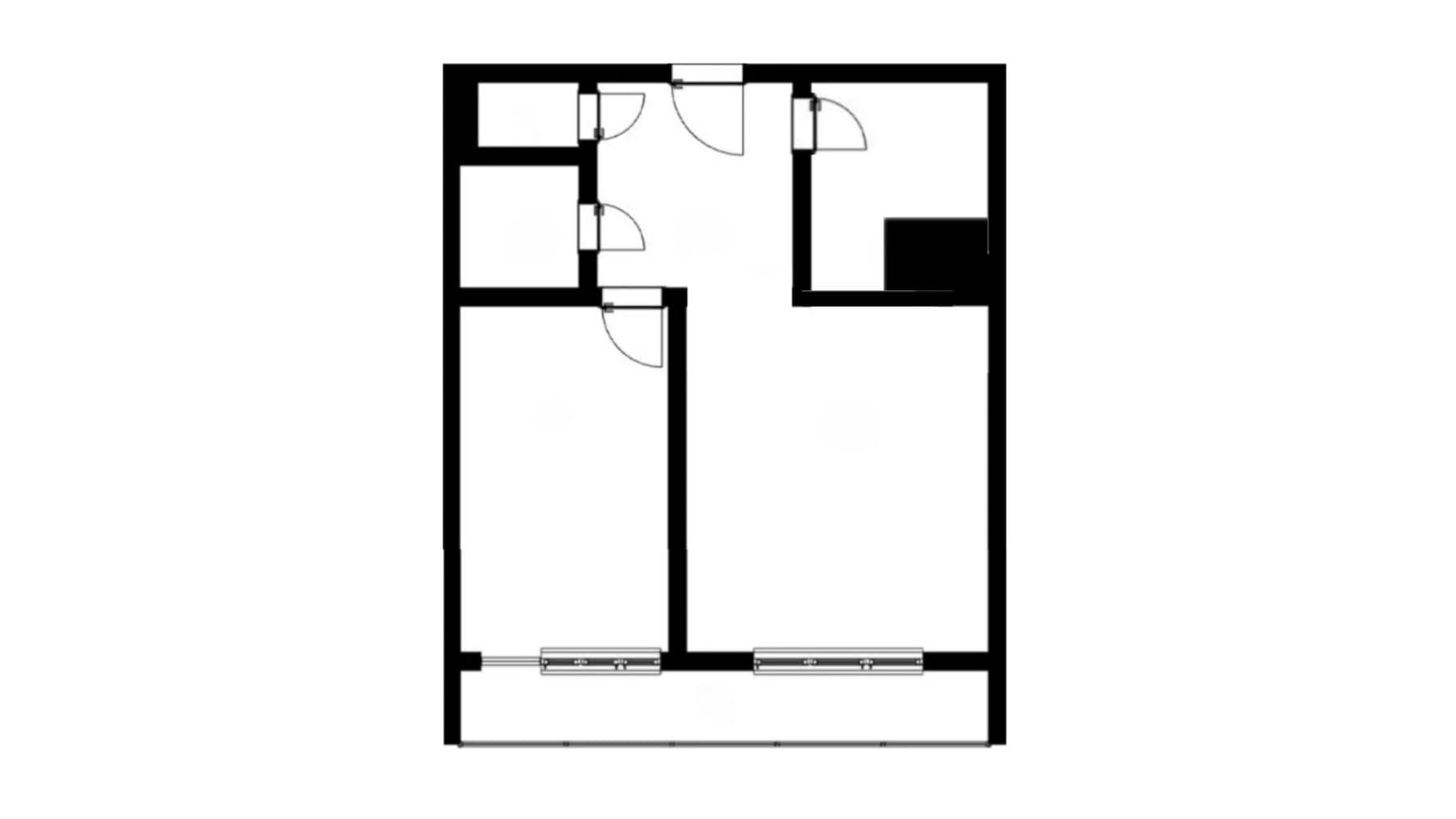 1 bedroom with open-plan kitchen flat for sale, 49 m², Makovského, Prague, Prague 1 bedroom with open-plan kitchen flat for sale, 49 m², Makovského, Prague, Prague
