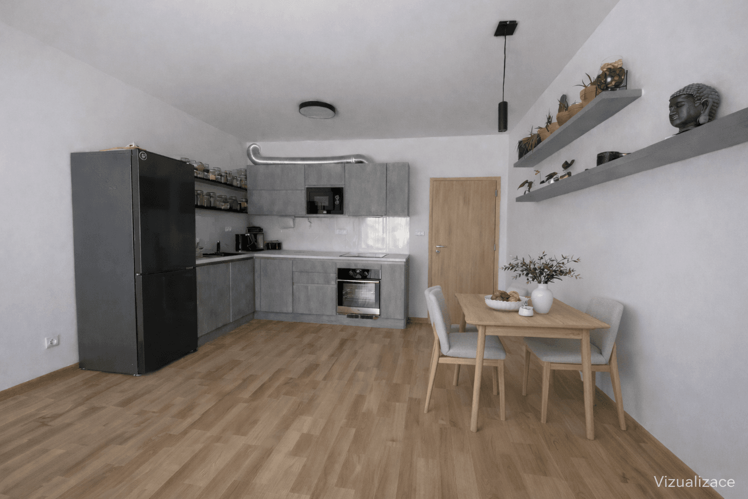 1 bedroom with open-plan kitchen flat to rent, 48 m², Karla Guta, Prague, Prague 1 bedroom with open-plan kitchen flat to rent, 48 m², Karla Guta, Prague, Prague