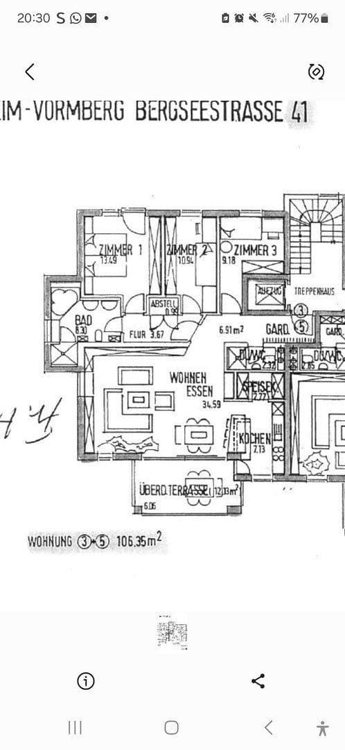 4 bedroom flat for sale, 106 m², Bergseestraße 41, Sinzheim, Baden-Württemberg 4 bedroom flat for sale, 106 m², Bergseestraße 41, Sinzheim, Baden-Württemberg