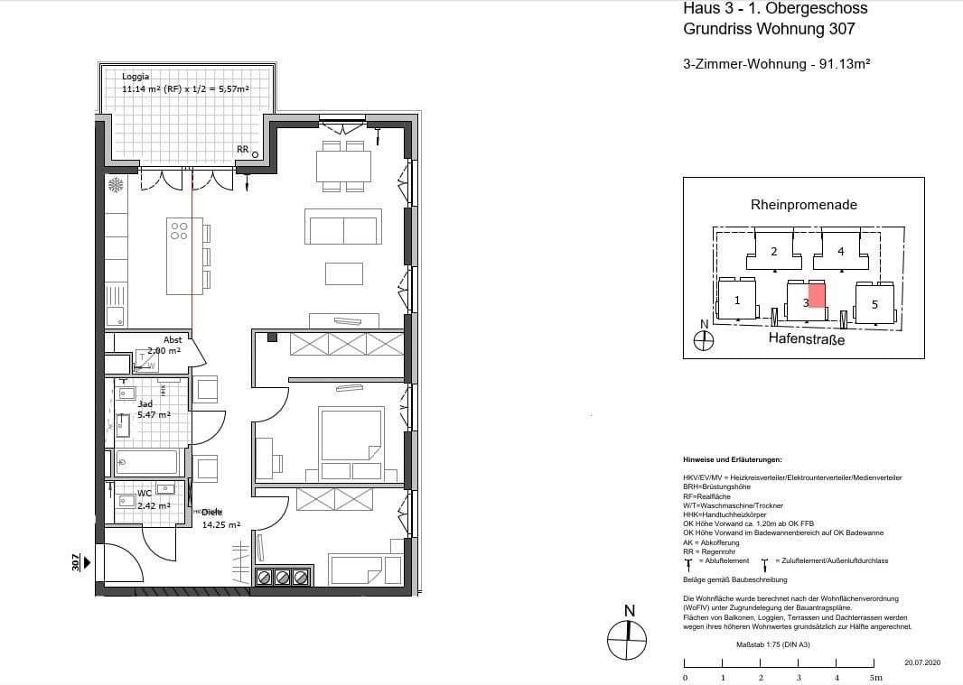 3 bedroom flat to rent, 92 m², Hafenstraße 27, Bingen am Rhein, Rhineland-Palatinate 3 bedroom flat to rent, 92 m², Hafenstraße 27, Bingen am Rhein, Rhineland-Palatinate
