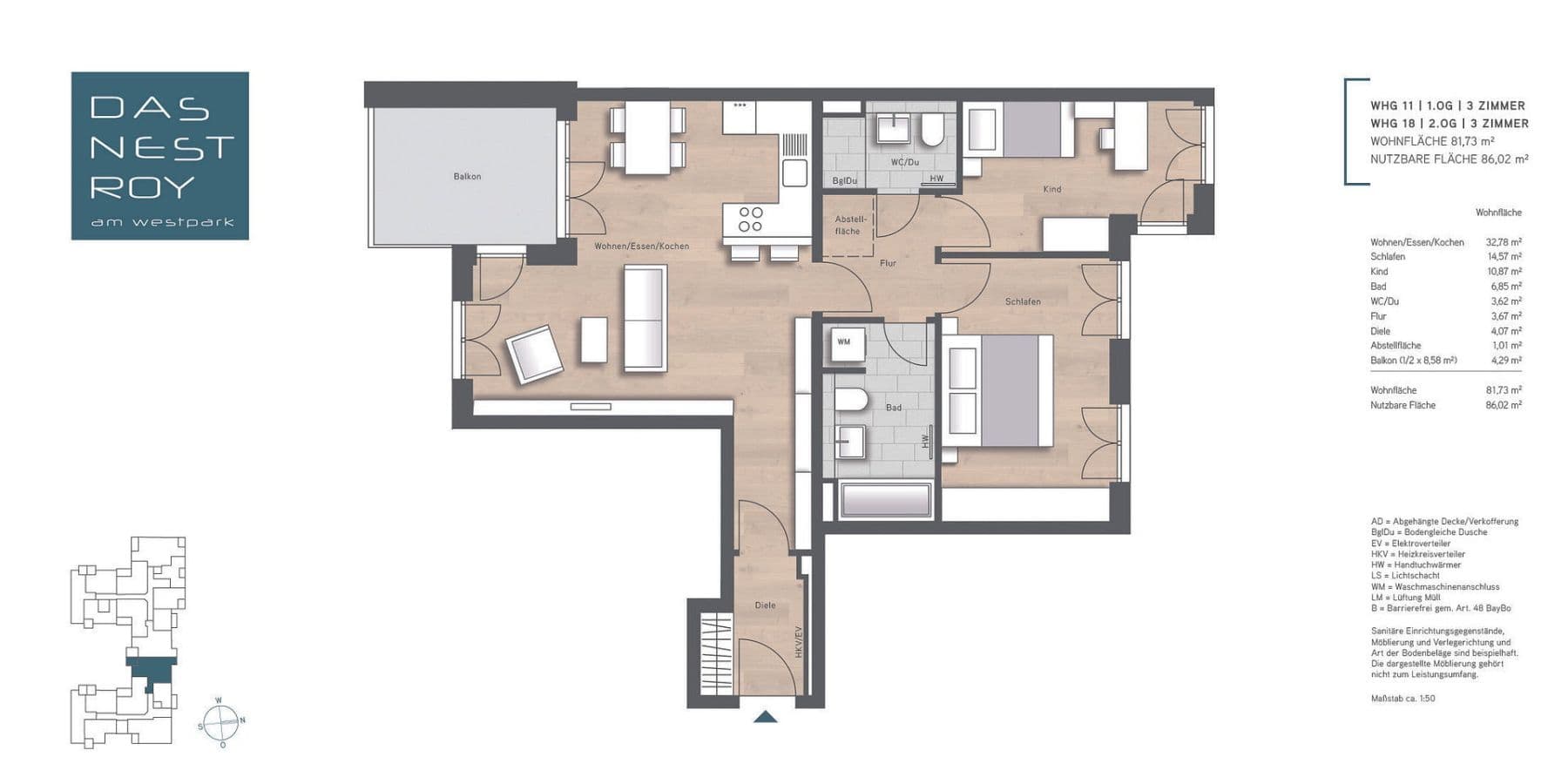 3 bedroom flat for sale, 82 m², Nestroystraße 13, München, Bavaria 3 bedroom flat for sale, 82 m², Nestroystraße 13, München, Bavaria