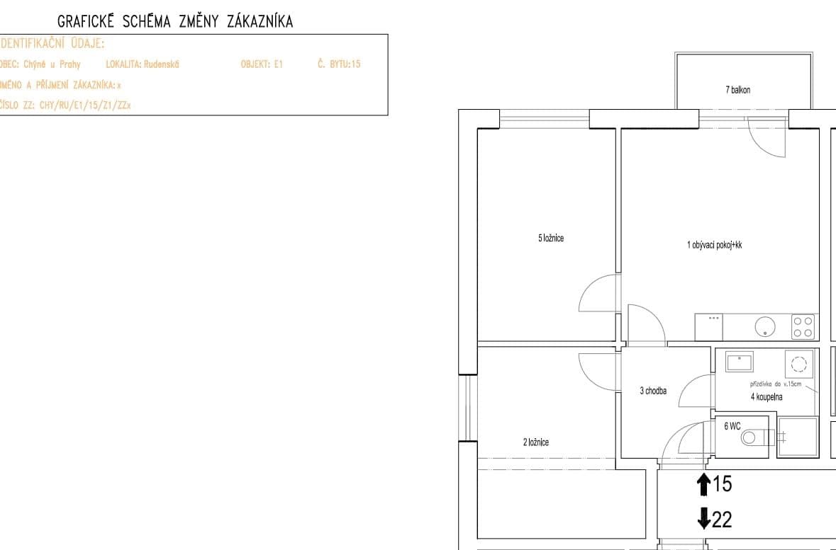 2 bedroom with open-plan kitchen flat to rent, 60 m², Ecksteinova, Chýně, Středočeský Region 2 bedroom with open-plan kitchen flat to rent, 60 m², Ecksteinova, Chýně, Středočeský Region