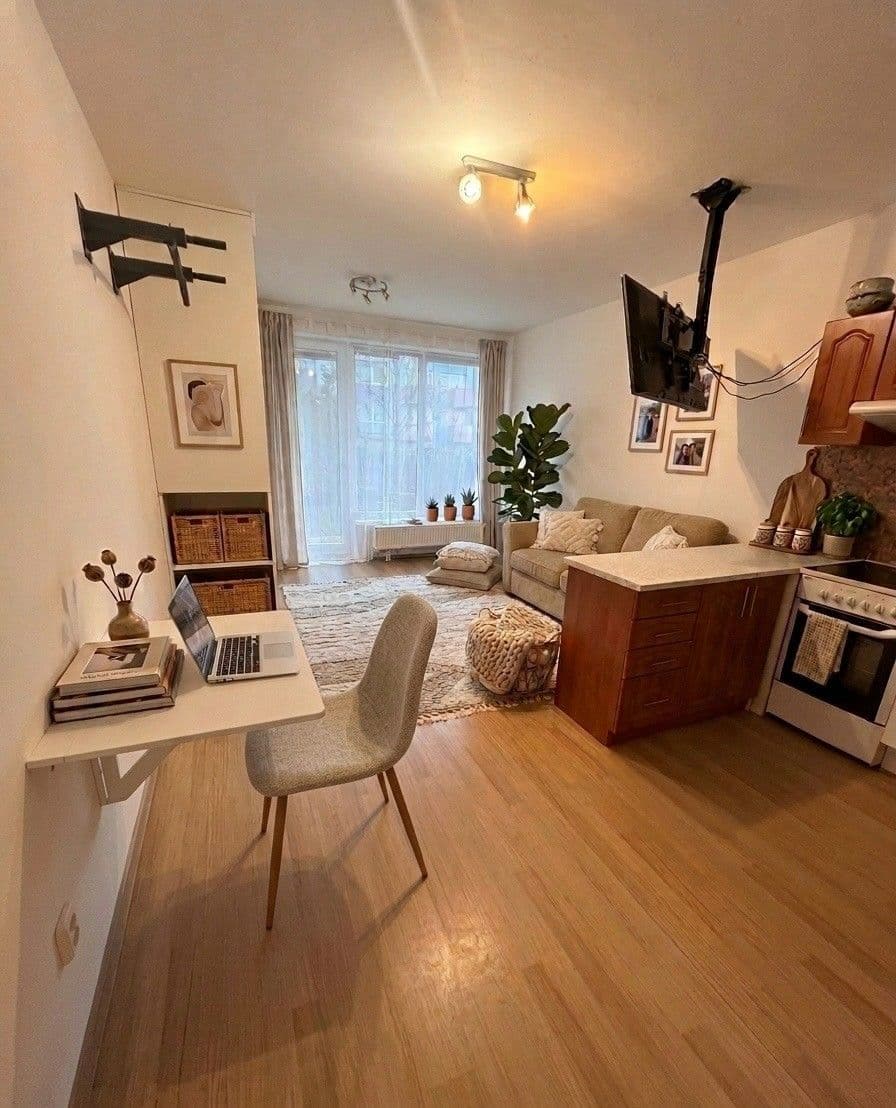 Studio flat to rent, 32 m², Herlíkovická, Prague, Prague Studio flat to rent, 32 m², Herlíkovická, Prague, Prague